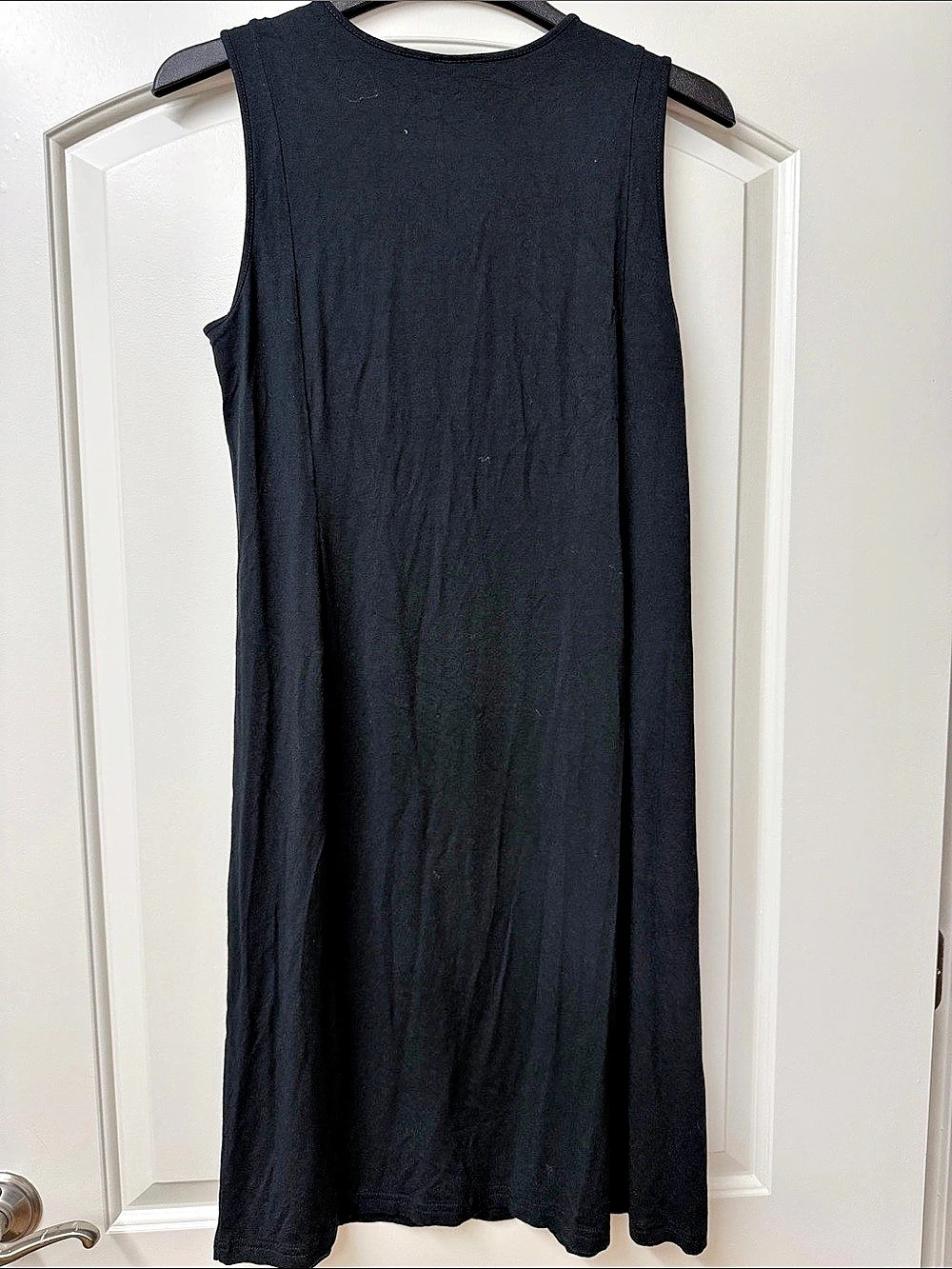 J Jill Sleeveless Midi Dress in Black Size Medium